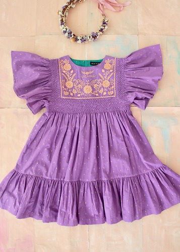 Bonjour New Rosalie Dress purple